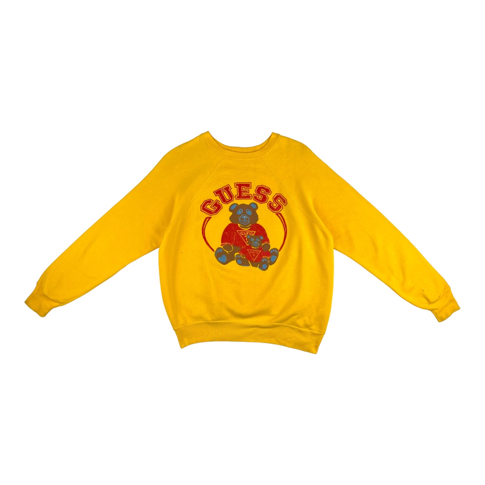 VINTAGE GUESS TEDDY BEAR SWEATSHIRT