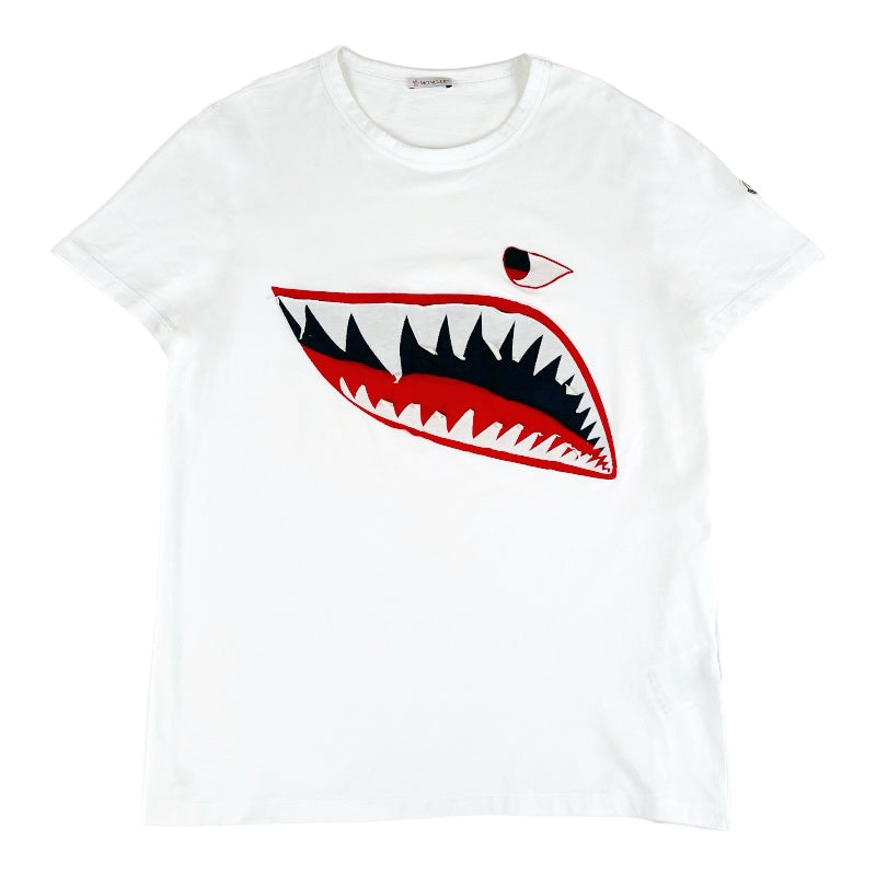 MONCLER SHARK PRINT TEE