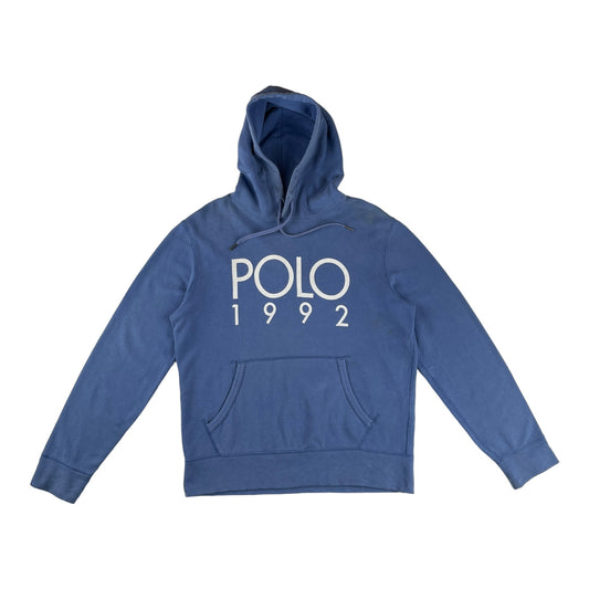 POLO BY RALPH LAUREN "POLO 1992" PULLOVER HOODIE (MEDIUM)