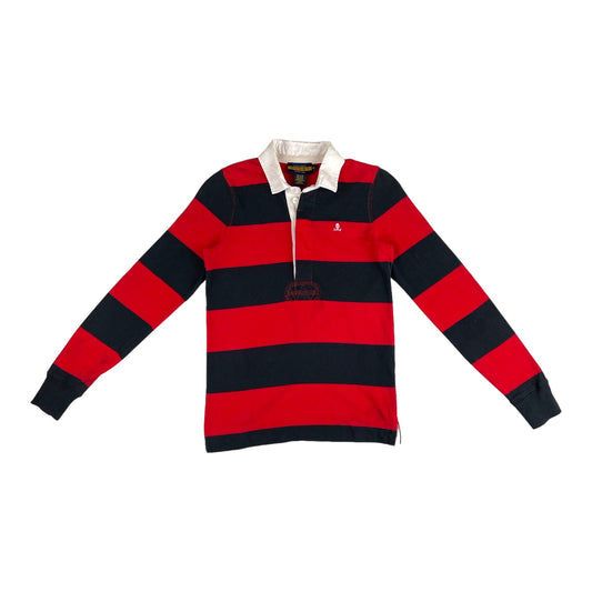 RALPH LAUREN SKULL-AND-BONES LOGO RUGBY SHIRT (MEDIUM)