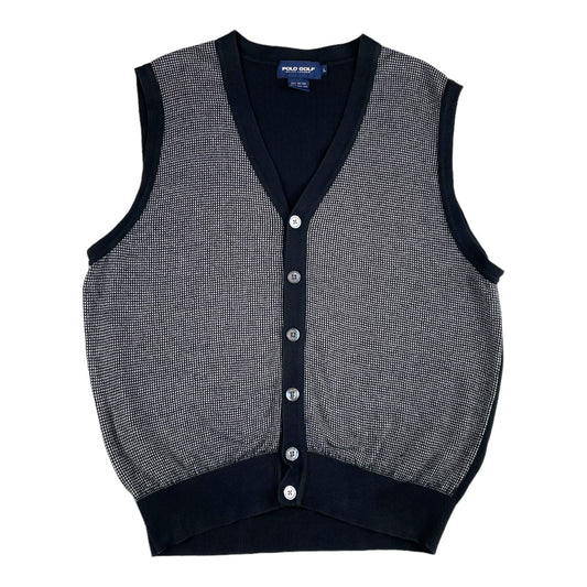 POLO GOLF BY RALPH LAUREN VINTAGE SWEATER VEST (LARGE)