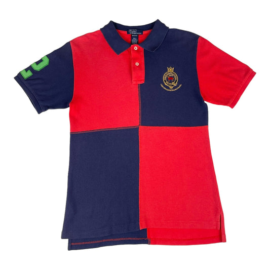 POLO RALPH LAUREN EQUESTRIAN RUGBY POLO SHIRT (WOMEN MEDIUM)