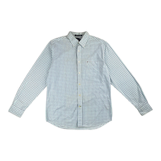 TOMMY HILFIGER ACADEMY POPLIN L/S BUTTON-DOWN SHIRT (MEDIUM)