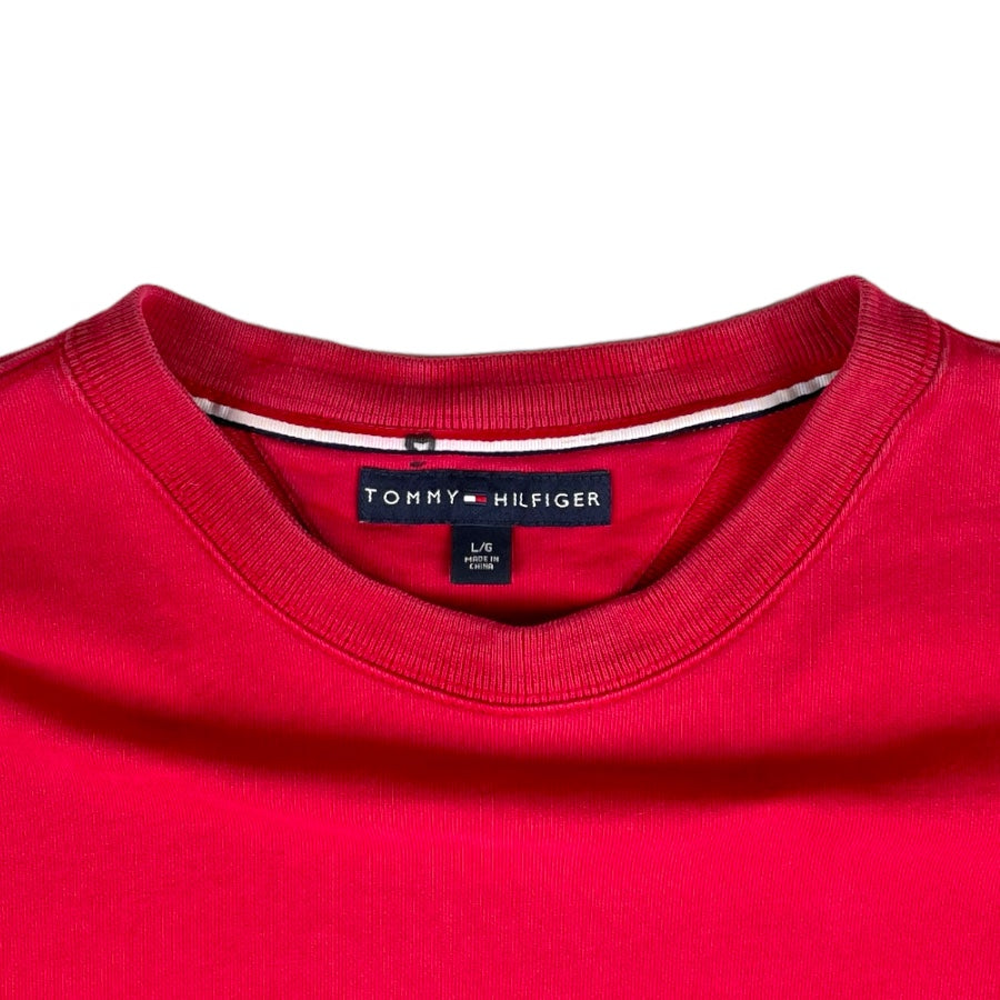 TOMMY HILFIGER CREWNECK SWEATSHIRT (LARGE)